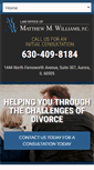 Mobile Screenshot of divorcelawyerdupage.com